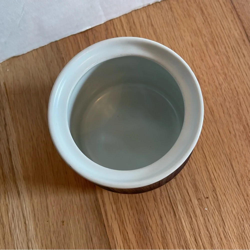 Vintage Japanese stoneware canister